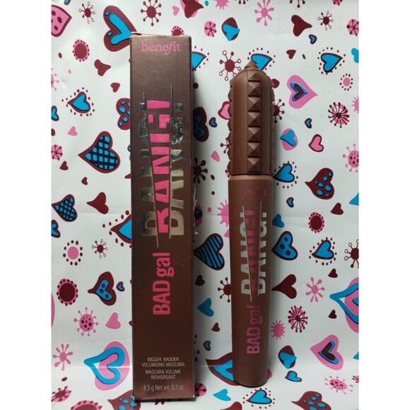 Benefit Cosmetics Badgal Bang Volumizing Mascara Rebel Brown New In Box - Picture 1 of 6
